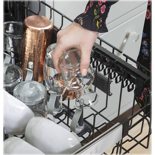 Café - 24" Top Control Tall Tub Built-In Dishwasher with Stainless Steel Tub - Matte white - Image 19