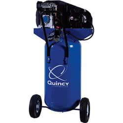 Quincy Compressor 39563 Single-Stage Air Compressor - 2 HP, 115V - 26 gal Vertical Tank - Model No. Q12126VPQ