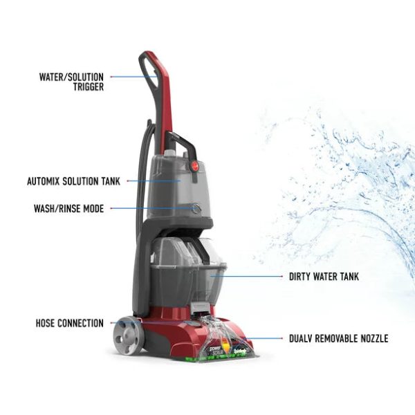 Hoover PowerScrub Carpet Cleaner With SpinScrub Technology， FH50135 - Image 2