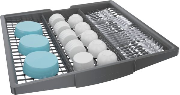 Bosch - 800 Series 24" Top Control Smart Built-In Dishwasher with 3rd Rack and 42 dBA - Silver - Image 21