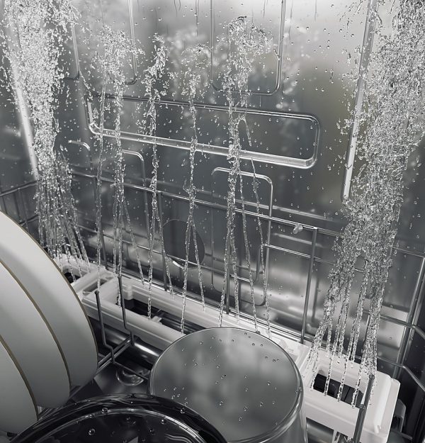 Café - 24" Top Control Tall Tub Built-In Dishwasher with Stainless Steel Tub and Silverware Jets - Stainless steel - Image 10