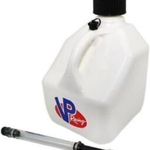 VP 4172 + 3046B 3 Gallon White Portable Utility Jug Container With Container Hose - Quantity of 2