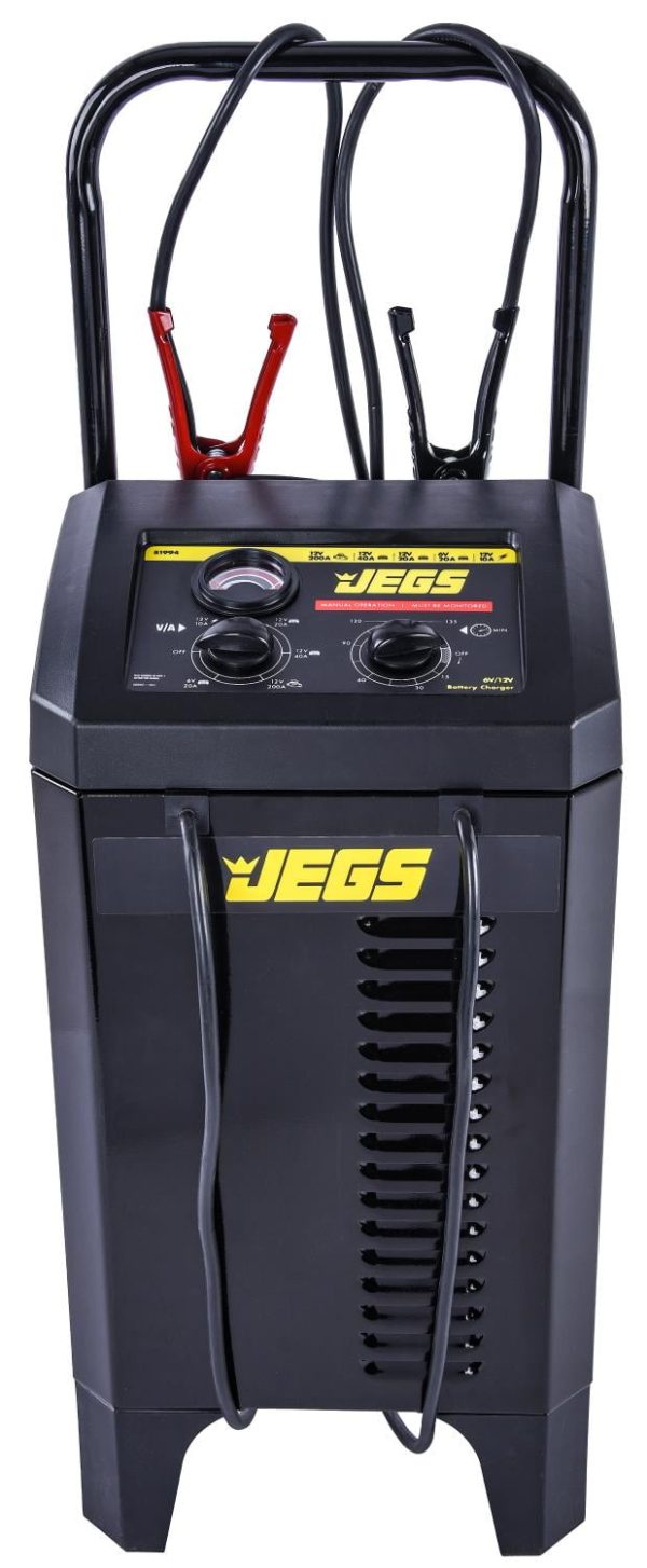 JEGS 81994 Battery Charger and Engine Starter 6 and 12-Volt, 200 Amp - Image 2