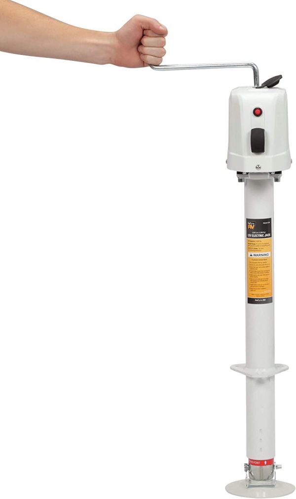Fultyme RV FulTymeRV 2102 12V Electric Jack - 3,500 Lbs. Capacity - Image 4