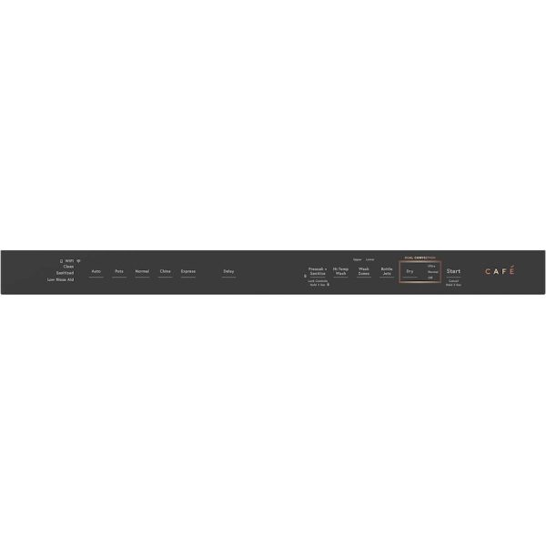 Café - Top Control Built-In Dishwasher with Stainless Steel Tub, 3rd Rack, 39dBA - Stainless steel