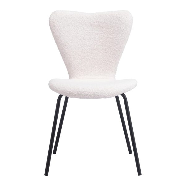 Maile Home Lochshire Dining Chair (Set of 2) Ivory - N/A - Image 3