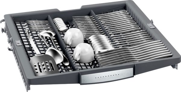 Bosch - 800 Series 24" Top Control Built-In Dishwasher with CrystalDry, Stainless Steel Tub, 3rd Rack, 42 dBa - Stainless steel - Image 7