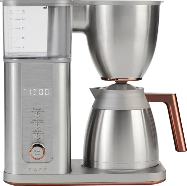 Café - Smart Drip 10-Cup Coffee Maker with WiFi - Brushed Stainless - Image 27