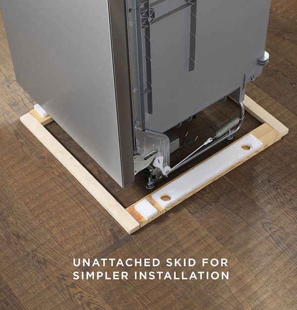 GE - Front Control Built-In Dishwasher with 59 dBA - Stainless steel - Image 6