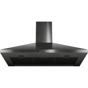 GE - 36" Convertible Range Hood - Black stainless steel
