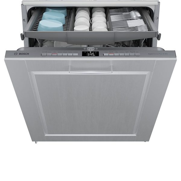 Bosch - 800 Series 24" Top Control Smart Built-In Dishwasher with 3rd Rack and 42 dBA - Custom Panel Ready - Image 11