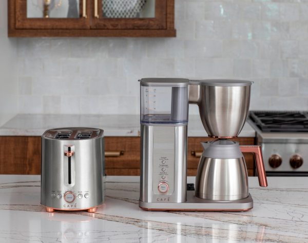 Café - Smart Drip 10-Cup Coffee Maker with WiFi - Brushed Stainless - Image 26