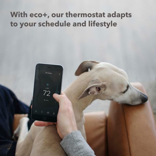 ecobee3 Lite Smart Thermostat - Programmable Wifi Thermostat - Works with Siri, Alexa, Google Assistant - Energy Star Certified - DIY Install, Black - Image 8