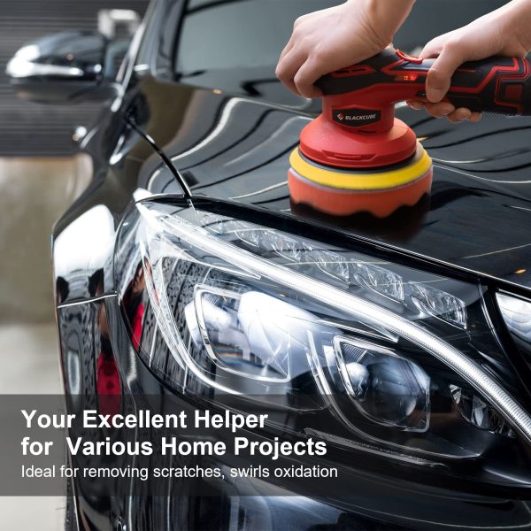 BLACKCUBE Cordless Polisher Lithium Ion Rechargeable - Image 6
