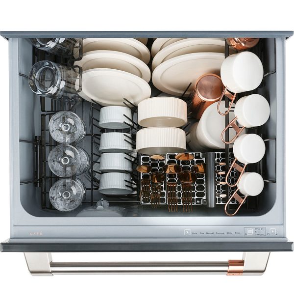 Café 24" Top Control Built-In Double Drawer Dishwasher - Stainless steel - Image 10