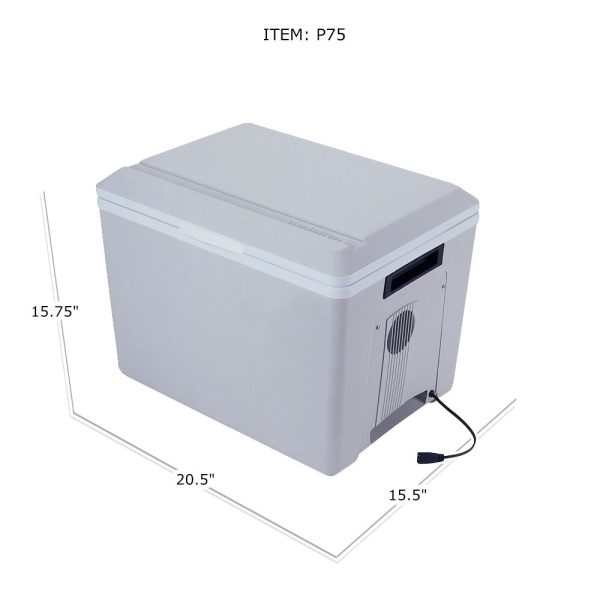 Koolatron P75 Iceless 36 Quart (34 L) 12v Thermoelectric Travel Cooler or Warmer - Image 4