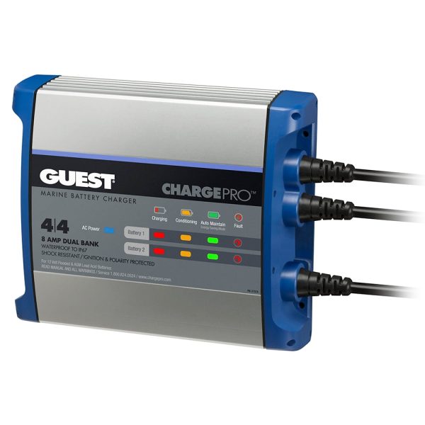 Guest On-Board Battery Charger 8A / 12V - 2 Bank - 120V Input - Image 2
