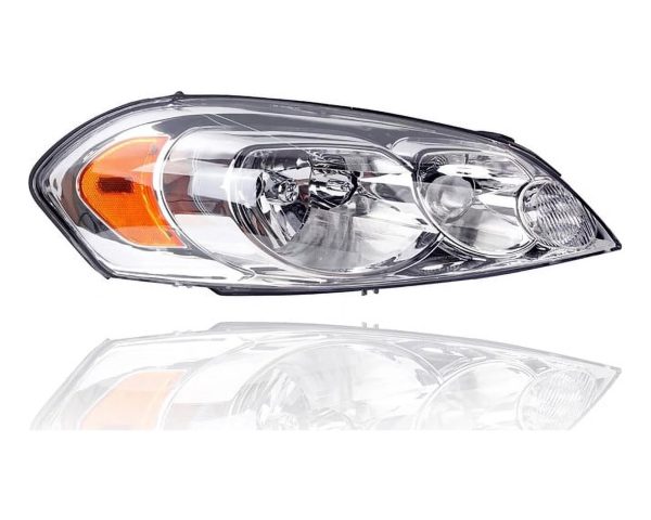 Headlight Assembly - DEPO Compatible/Replacement for '06-13 Chevrolet Impala Monte Carlo - Pair, Left Driver + Right Passenger Set - 25958360, 25958359 - CAPA - Image 3