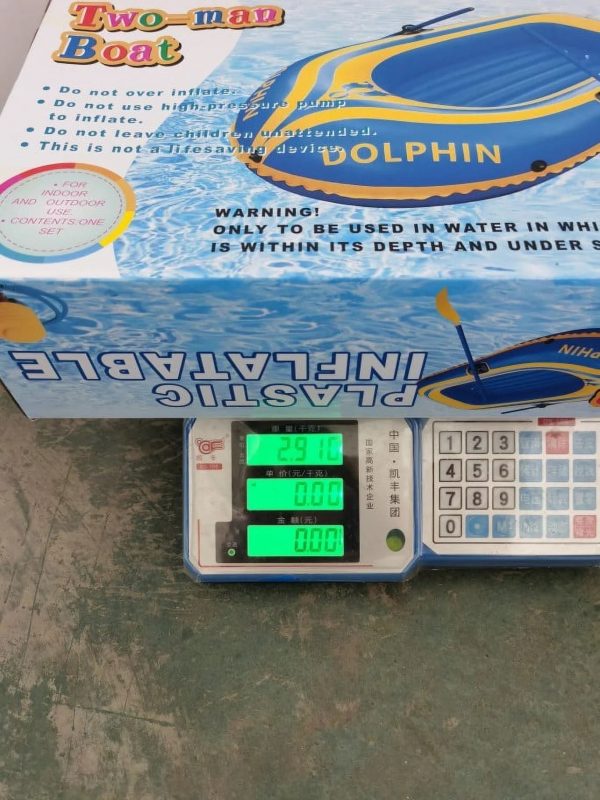 Leisure 2-Person Inflatable Dinghy Boat Fishing Rafting Water Sports Canoe Inflatable Adults Inflatable Bungee Inflatable Evacuation Slide Inflatable Valentines Inflatable Single Inflatable Kayak - Image 2