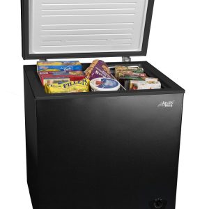 Arctic King 5 Cu ft Chest Freezer, Black