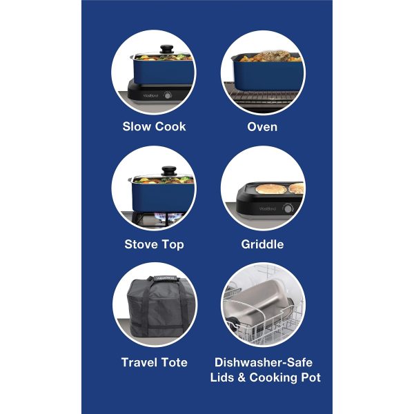 West Bend Versatility CookerTM Blue - Image 10