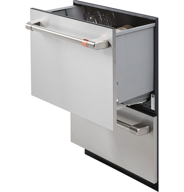 Café 24" Top Control Built-In Double Drawer Dishwasher - Stainless steel - Image 11