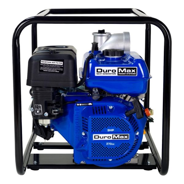 DuroMax270cc Gasoline Powered 4-in Water Pump - Image 2