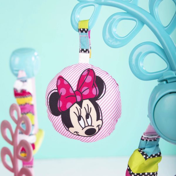 Bright Starts Disney Baby Minnie Mouse PeekABoo Activity Jumper Bouncer with Lights & Music, Age 6 months+ - Image 13