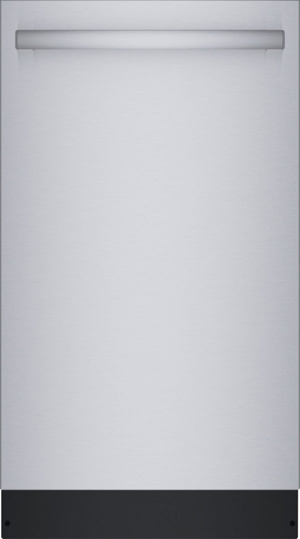 Bosch - 800 Series 18" Top Control Smart Built-In Dishwasher with 3rd Rack and 44 dBA - Silver