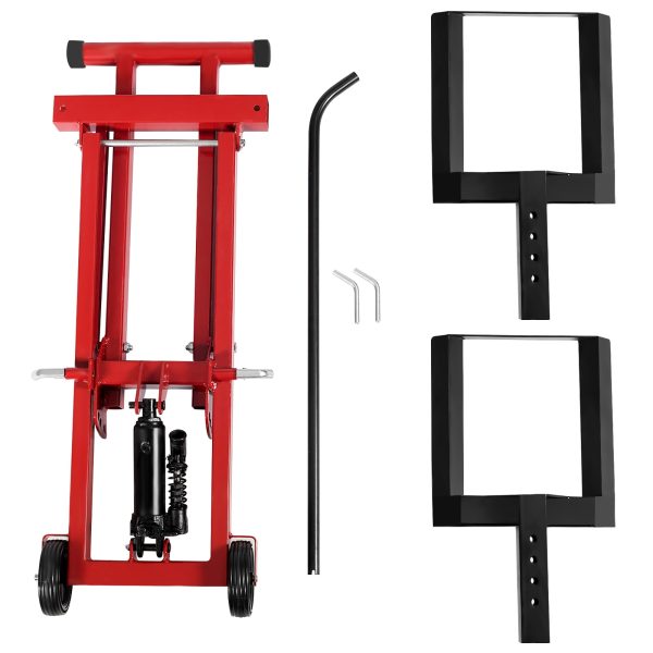 Costway Lawn Mower Lift Jack for Tractors & Zero Turn Riding Lawn Mowers 500lb Capacity - Image 9