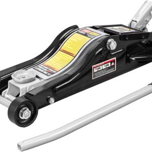Torin 2.5 Ton (5,000 lb) Capacity, Hydraulic Low Profile Trolley Service/Floor Jack with Single Piston Quick Lift Pump, Black, W8250-B