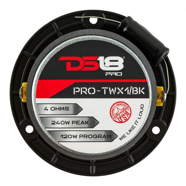 DS18 PRO-X6.4BMPK Mid and High Range Car Door speaker and Tweeter Package (Used) - Image 9