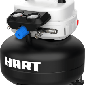 Hart 6 Gallon 1.5 HP Pancake Air Compressor