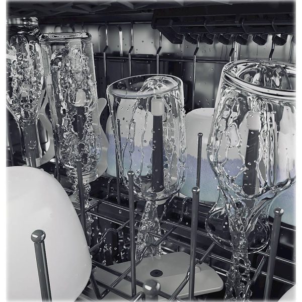 Café - 24" Top Control Tall Tub Built-In Dishwasher with Stainless Steel Tub - Matte white - Image 11
