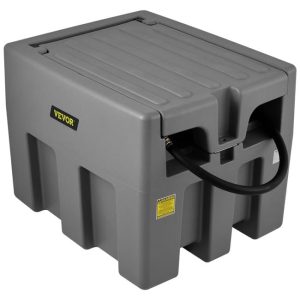 Vevor 58 gal Portable Diesel Tank for Easy Fuel Transportation, Gray