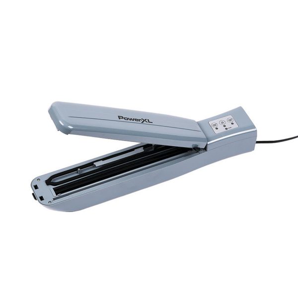PowerXL Duo NutriSealer Plus 6-in-1 Vacuum Sealer Machine with Vacuum Seal Bags and 2-pc. Roll Set， Food Preservation System， Gray - Image 5