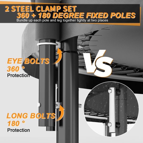 CalmMax Trampoline Reinforced Recreational Trampolines - Image 3