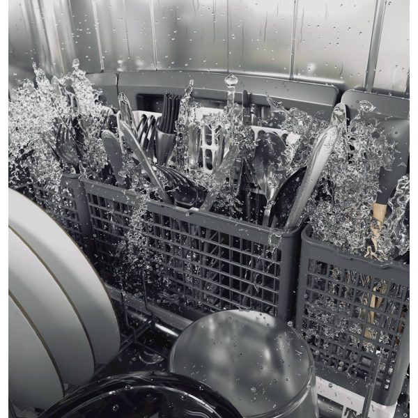 Café - Top Control Built-In Dishwasher with Stainless Steel Tub, 3rd Rack, 39dBA - Matte white - Image 7