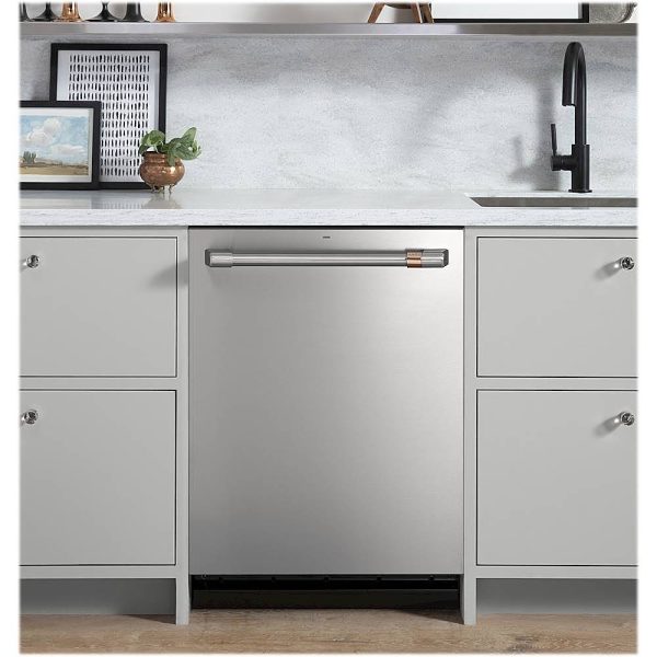Café - 24" Top Control Tall Tub Built-In Dishwasher with Stainless Steel Tub and Silverware Jets - Stainless steel - Image 26