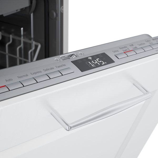 Bosch - 800 Series 18" Top Control Smart Built-In Dishwasher with 3rd Rack and 44 dBA - Custom Panel Ready - Image 5