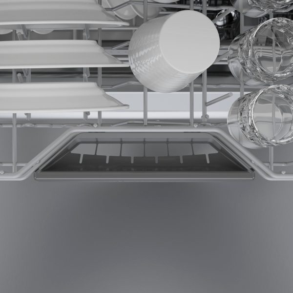 Bosch - 800 Series 24" Top Control Smart Built-In Dishwasher with 3rd Rack and 42 dBA - Silver - Image 8