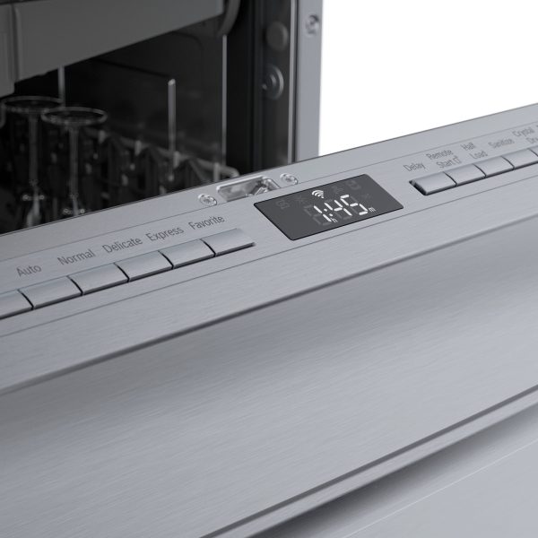 Bosch - 800 Series 24" Top Control Smart Built-In Dishwasher with 3rd Rack and 42 dBA - Silver - Image 10