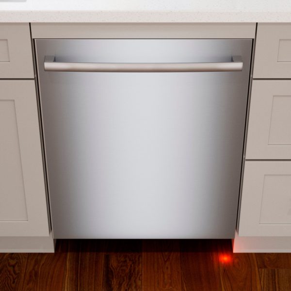 Bosch - 800 Series 24" Top Control Smart Built-In Dishwasher with 3rd Rack and 42 dBA - Silver - Image 14