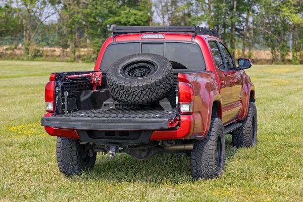 Rough Country Bed Mount Spare Tire Carrier for 2016-2023 Toyota Tacoma - 73110 - Image 5