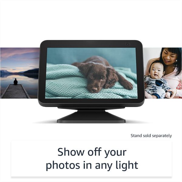 Echo Show 8 (2nd Gen, 2021 release) | HD smart display with Alexa and 13 MP camera | Charcoal - Image 5