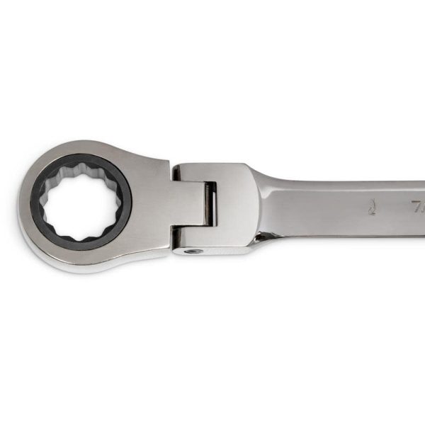 GearWrench 9702 13-Piece SAE Flex-Head Combination Ratcheting Wrench Set - Image 5