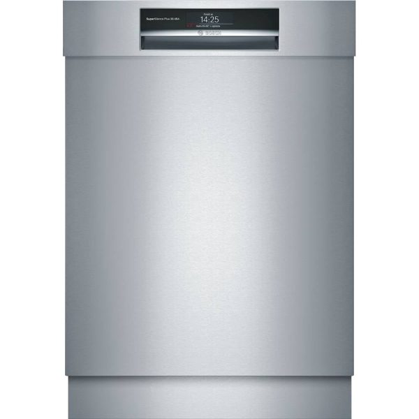Bosch - Benchmark Top Control Built-In Dishwasher with Stainless Steel Tub, 3rd Rack, 38 dBa - Stainless steel