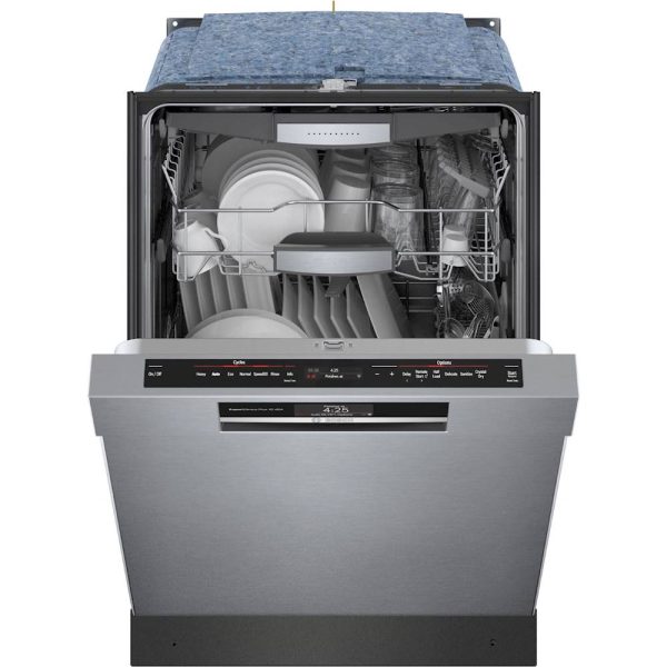 Bosch - 800 Series 24" Top Control Built-In Dishwasher with CrystalDry, Stainless Steel Tub, 3rd Rack, 42 dBa - Stainless steel - Image 13