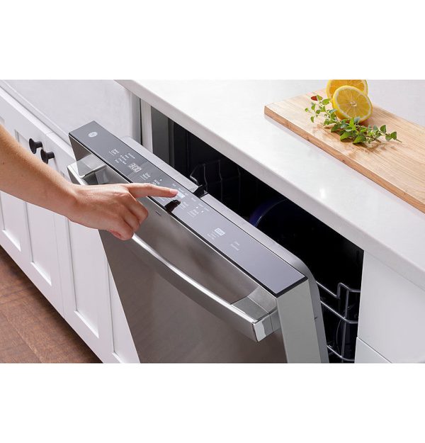 GE - Top Control Built-In Dishwasher with 3rd Rack, Dry Boost, 50 dBa - Slate - Image 12