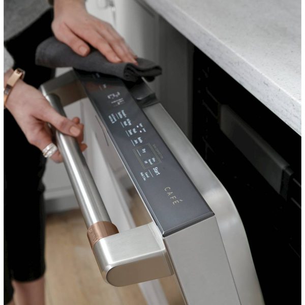 Café - Top Control Built-In Dishwasher with Stainless Steel Tub, 3rd Rack, 39dBA - Stainless steel - Image 5